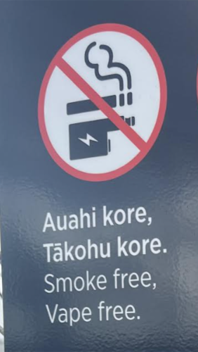 Auahi kore, Tākohu kore – Smoke free, vape free