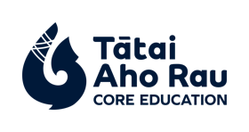 Tatai Aho Rau stacked logo main dark blue